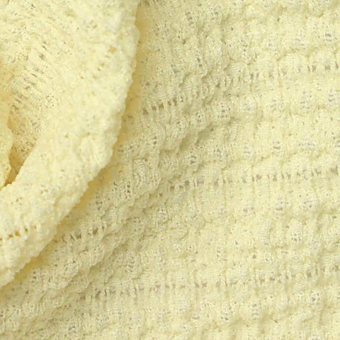 Polyester Stretch Crepe Fabric, 180 gsm — Yellow