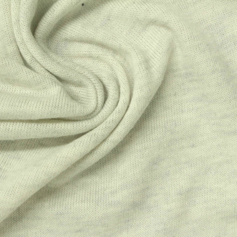 Grey Marl Jersey Knit, Poly-Viscose, 191 gsm