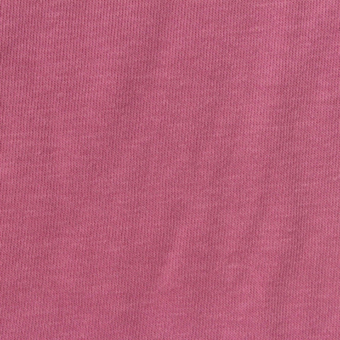 Cotton Polyester French Terry Fabric, 230 gsm, 170 cm — Pink, ref EF-261456