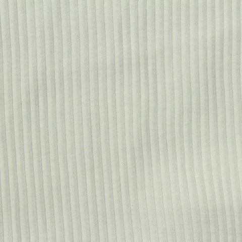 Rib Knit Fabric, 252 gsm, 106 cm — Beige