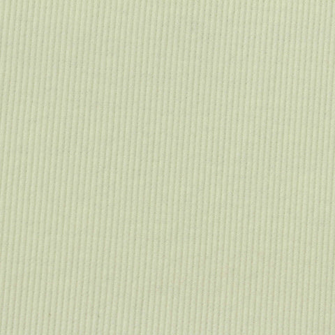 Polyester Cotton Stretch Rib Knit Fabric, 300 gsm, 145 cm — Green