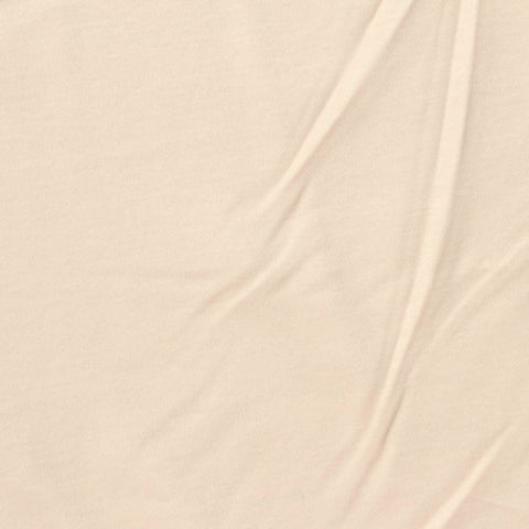 100% Cotton Interlock Knit Fabric, 152 gsm, 141 cm — Beige