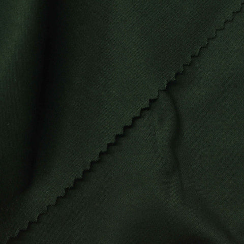 100% Cotton Interlock Knit Fabric, 190 gsm, 160 cm — Green