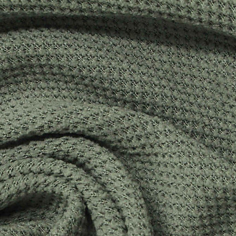 Sage Textured Waffle Knit