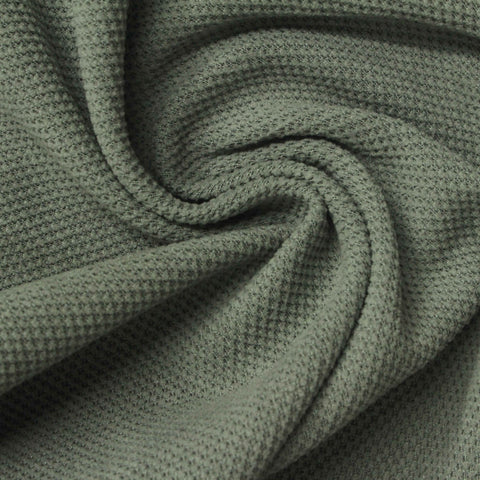 Knit Fabric, 270 gsm, 165 cm — Green, ref EF-262109