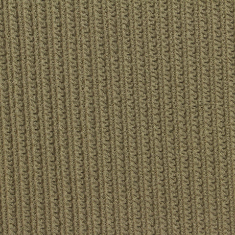 Rib Knit Fabric, 280 gsm, 165 cm — Khaki, ref EF-262111