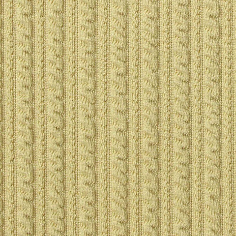 Rib Knit Fabric, 280 gsm, 165 cm — Yellow