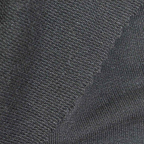 French Terry Fabric, 260 gsm, 155 cm — Black