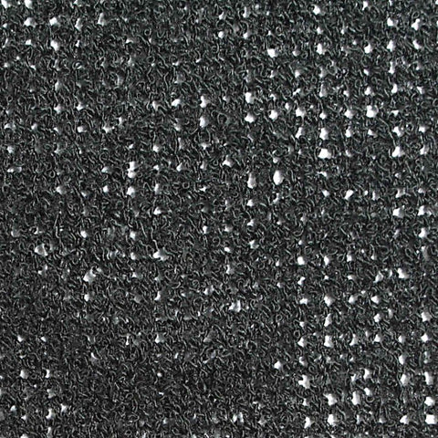Dark Grey Marl Chunky Knit, Viscose-Poly, 280 gsm, 165 cm
