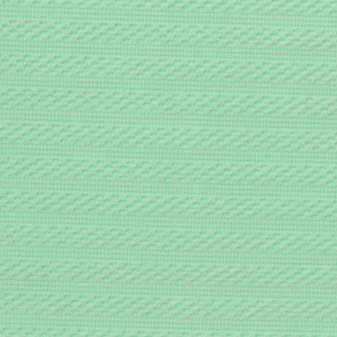 Light Green Horizontal-Band Jacquard, Polyester