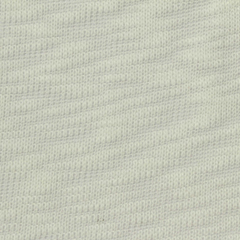 Polyester Stretch Chunky Knit Fabric, 200 gsm, 160 cm — White, ref EF-262340