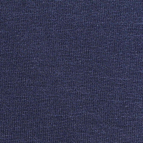 Viscose Stretch Jersey Knit Fabric, 200 gsm, 190 cm — Navy