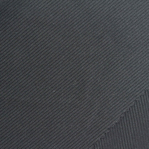 Polyester Stretch Rib Knit Fabric, 340 gsm, 150 cm — Grey