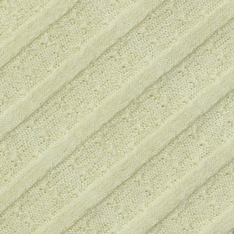 Jacquard Polyester Nylon Stretch Rib Knit Fabric, 245 gsm, 155 cm — Yellow