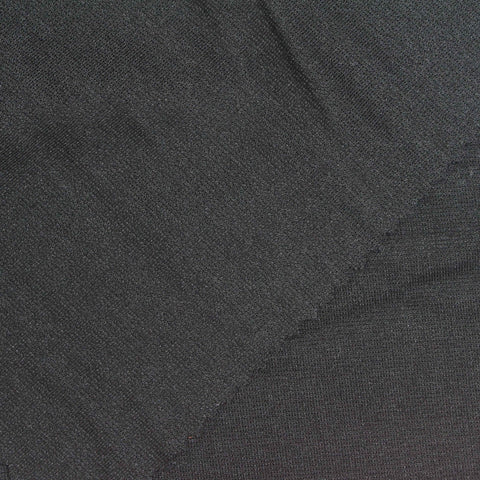 Dark Grey Marl Ponte Knit, Polyester, 320 gsm