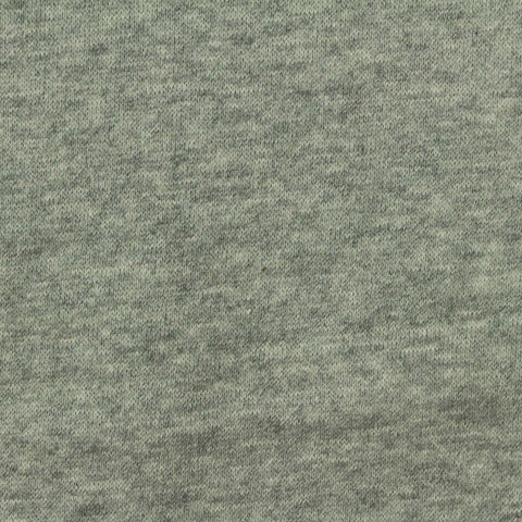 Grey Marl French Terry, Cotton-Poly, 320 gsm, 155 cm