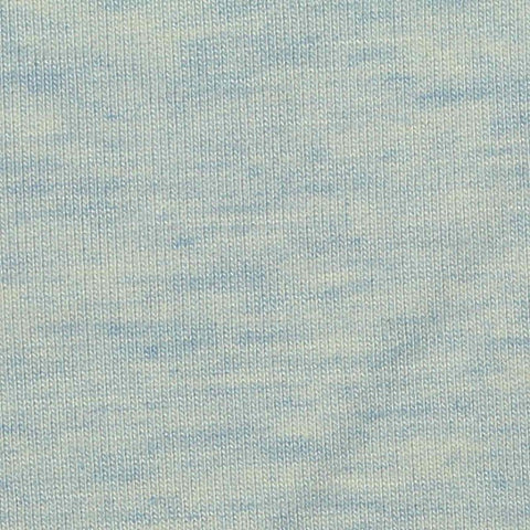 Light Blue Marl French Terry, Viscose-Poly