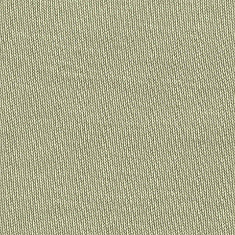 Tencel Lyocell Acetate Stretch Rib Knit Fabric, 170 gsm, 155 cm — Khaki