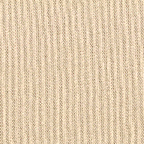 Polyester Viscose Stretch Rib Knit Fabric, 260 gsm, 180 cm — Beige