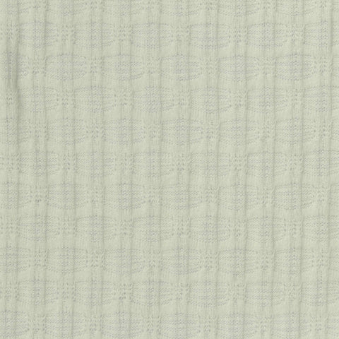 Grey Tone-on-Tone Rib Knit, Poly-Viscose, 160 gsm