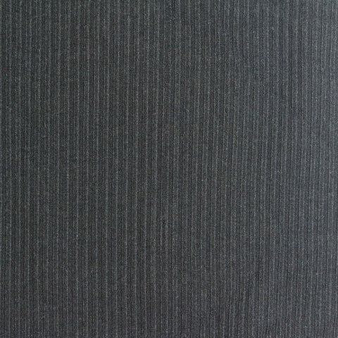 Light Grey Pinstripe Rib Knit, Polyester, 260 gsm
