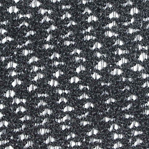 Black Geometric Jersey Knit, Viscose-Poly, 172 gsm