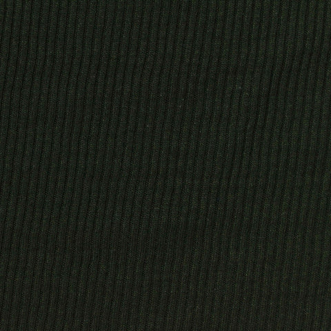 100% Polyester Rib Knit Fabric, 270 gsm, 160 cm — Green