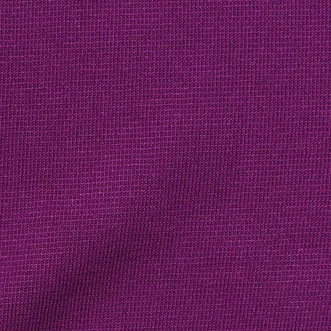 Polyester Stretch Linen-Look Fabric, 210 gsm, 165 cm — Purple