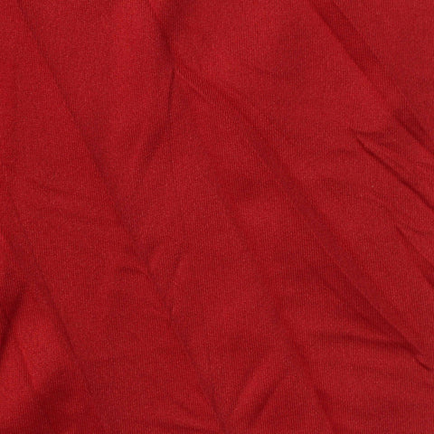 Polyester Stretch Jersey Knit Fabric, 165 gsm, 155 cm — Red