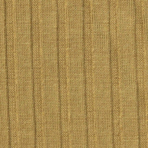 Polyester Stretch Rib Knit Fabric, 270 gsm, 158 cm — Khaki