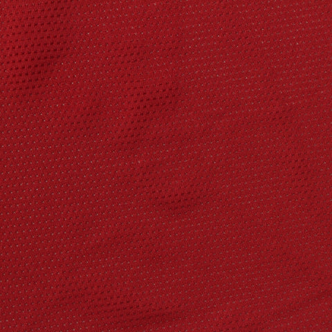 Polyester Stretch Birdseye Knit Fabric, 114 gsm — Red
