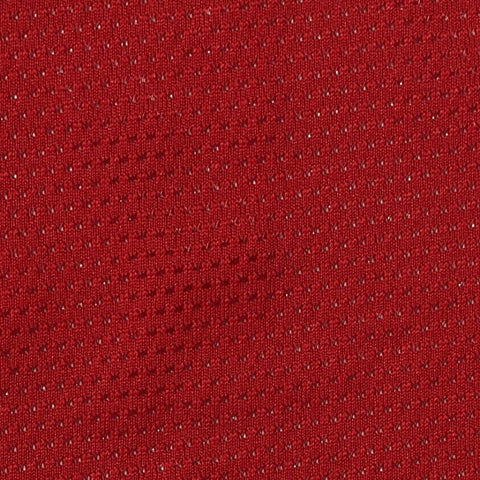 Polyester Stretch Birdseye Knit Fabric, 114 gsm — Red