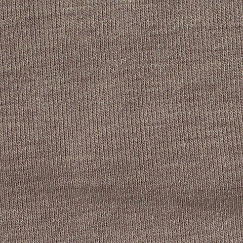 Heathered Brown Marl Rib Knit, Viscose-Acrylic