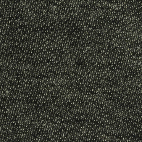 Dark Grey Marl French Terry, Poly-Cotton, 208 gsm
