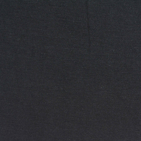 Jersey Knit Fabric, 180 gsm, 160 cm — Black, ref EF-263636