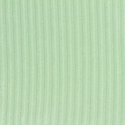 Modal Stretch Rib Knit Fabric, 250 gsm, 150 cm — Green