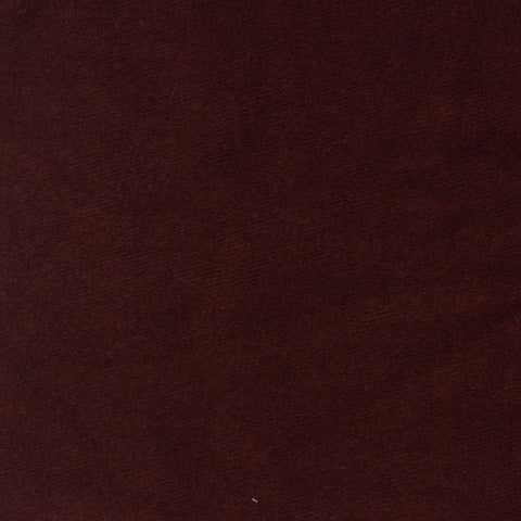 Brushed Acrylic Viscose Stretch French Terry Fabric, 270 gsm, 165 cm — Brown