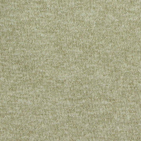 Brushed Polyester Stretch Jersey Knit Fabric, 160 gsm, 175 cm — Khaki