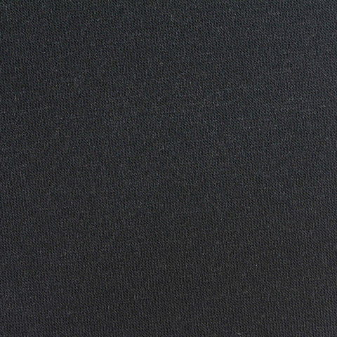 100% Polyester Jersey Knit Fabric, 210 gsm, 180 cm — Black
