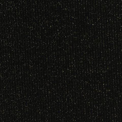 Black Marl Interlock Knit, Nylon