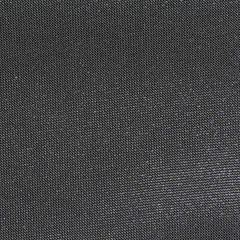 Polyester Stretch Milk Silk Knit Fabric, 220 gsm, 148 cm — Black