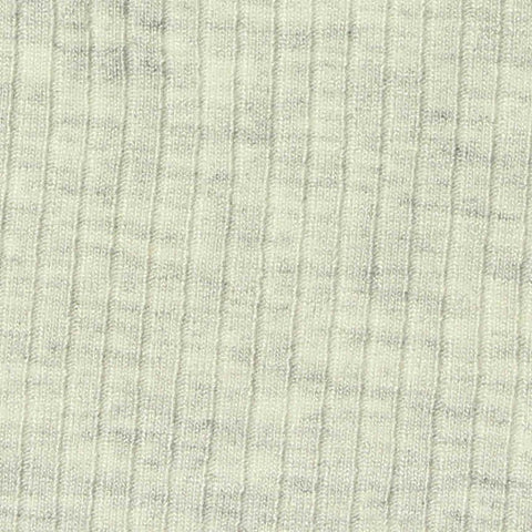 Light Grey Heather Rib Knit, Viscose