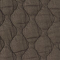 Brown Diamond Rib Knit, Poly-Cotton