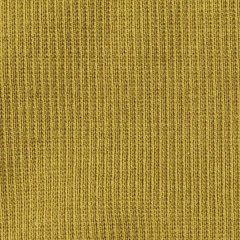 Mustard Rib Knit, Cotton