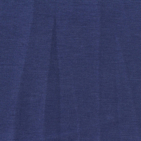 Cotton Stretch French Terry Fabric, 190 gsm, 175 cm — Navy