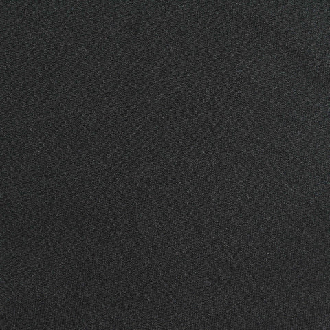 100% Polyester Ponte Knit Fabric, 270 gsm, 150 cm — Black