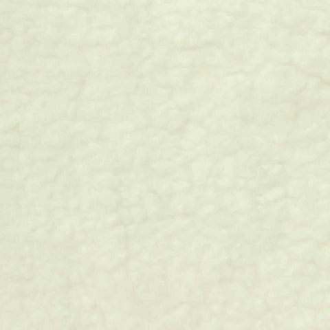 100% Polyester Sherpa Fleece Fabric, 280 gsm — Beige
