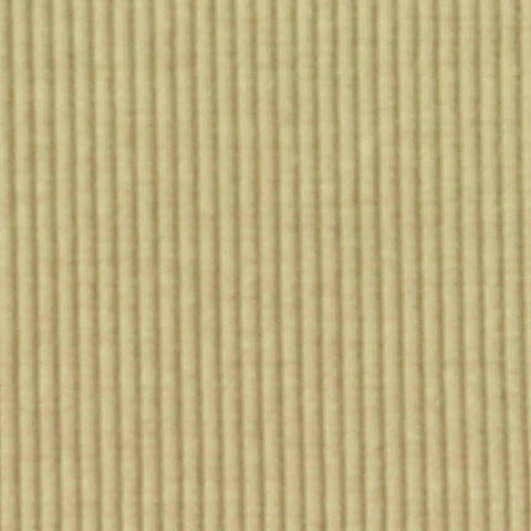 Cotton Polyester Stretch Rib Knit Fabric, 440 gsm, 135 cm — Khaki