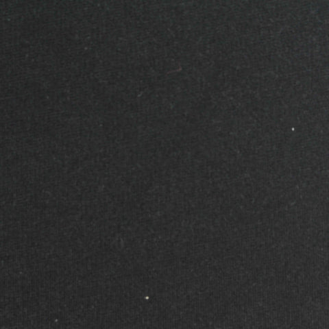 Polyester Stretch Ponte Knit Fabric, 280 gsm, 160 cm — Black