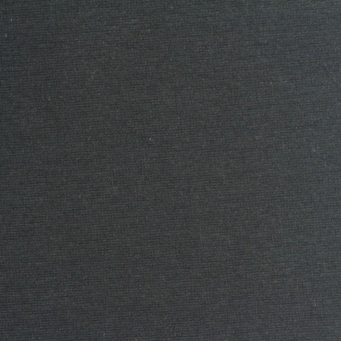 Cotton Polyester Stretch Ponte Knit Fabric, 200 gsm, 155 cm — Grey